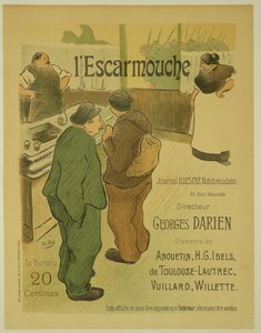 Riproduzione di un poster pubblicitario di 